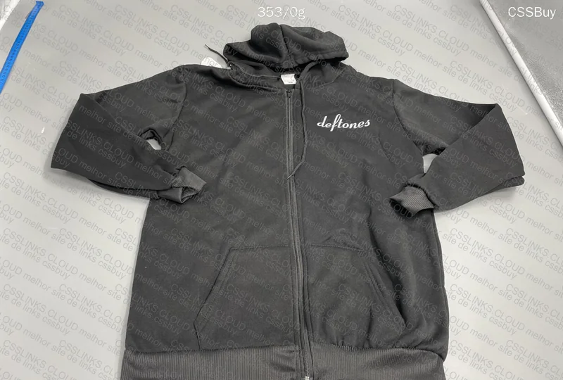 zip up hoodie deftones