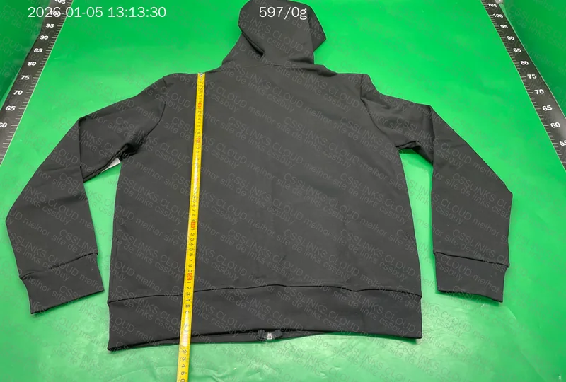 Ralph Lauren Black Zip-Up with Measurements - N3W DP