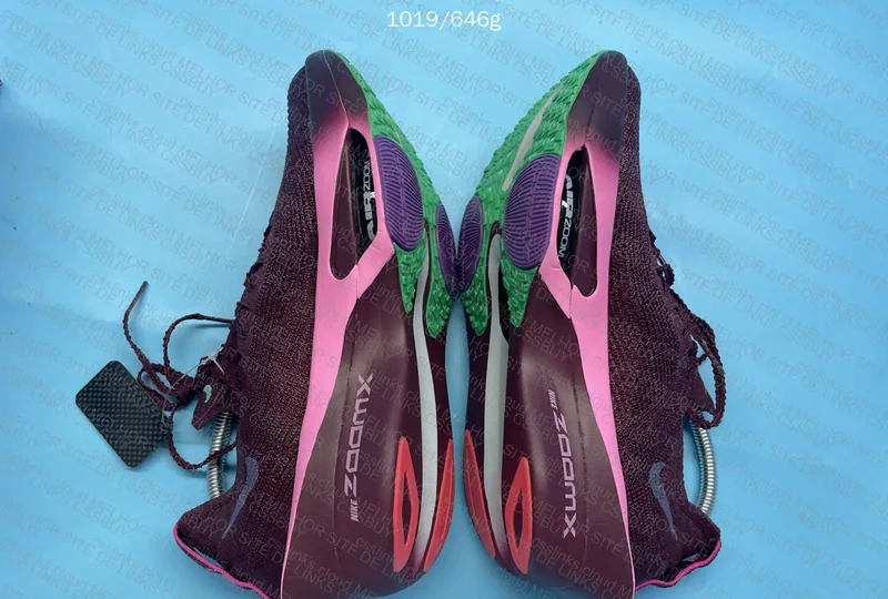 Zoom AlphaFly3 Purple Red with Carbon Plate 3